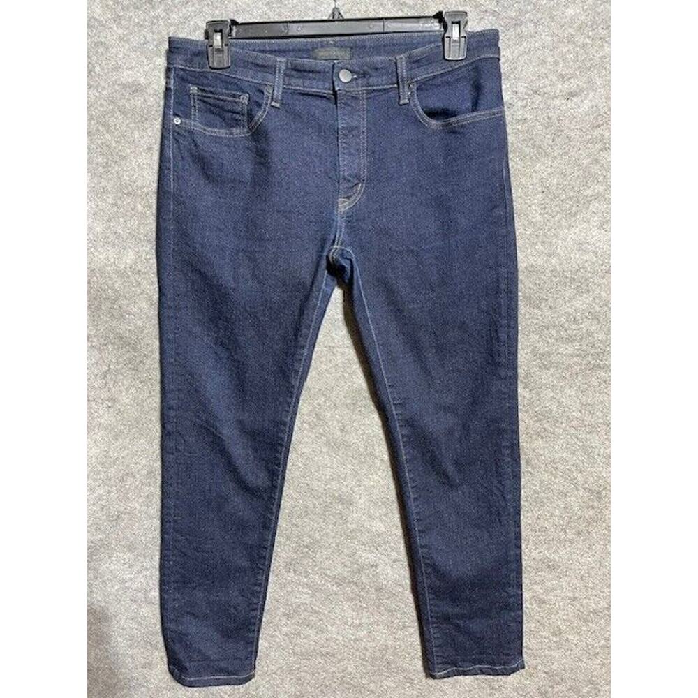 Uniqlo Blue Straight Jeans Classic Fit